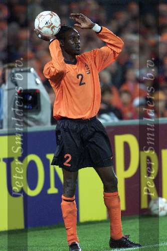 Rotterdam 11 oktober 2000
Nederland - Portugal 0-2
Mario Melchiot