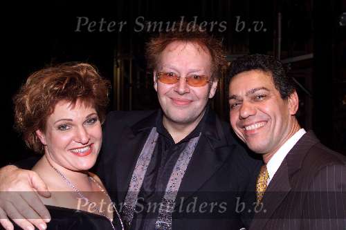 Rotterdam 12 oktober 2000
Premiere There\'s no business like show business.
Marjolein Sligte, Jan Aarntzen en Frank Sanders