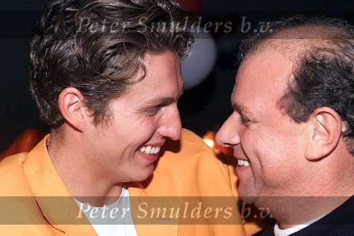 Eindhoven 3 oktober 2000
Huldiging Eindhovense olympische medaillewinnaars
PIETER V D HOOGENBAND met Mart v d Heuvel