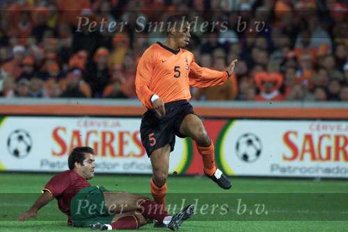 Rotterdam 11 oktober 2000
Nederland - Portugal 0-2
Michael Reiziger