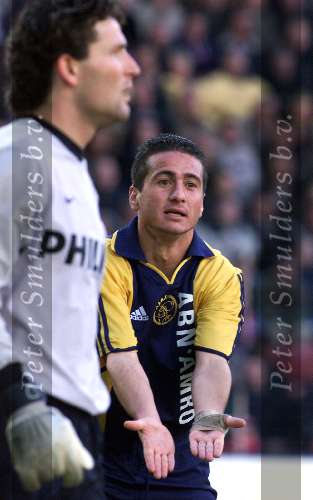 Eindhoven, 29 Oktober 2000
Kompetitie seizoen 2000/20001
PSV-AJAX, eindstand 1-1
Nikos Machlas