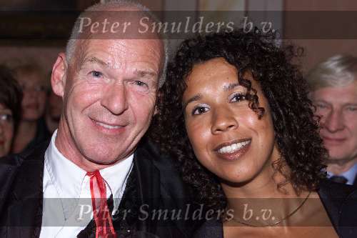 Amsterdam 2 oktober 2000
Modeshow Sheila de Vries in hotel l Europe.
Peter Faber met vrouw