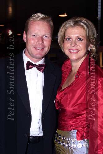 AHOY Rotterdam, 24 oktober 2000
Afscheidsconcert Lee Towers
Ronald Koeman met vrouw