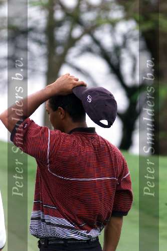 Kuala Lumpur 21 november 1999
Mines Resort golf
WK Golf voor landenteams USA eerste Spanje tweede
TIGER WOODS   Golfen