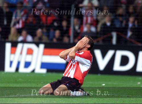 Eindhoven 27 oktober 2001
PSV-RKC 2-0
Arnold Bruggink