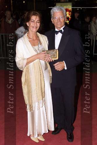 AMSTERDAM 25 OKTOBER 2001
Premiere van de musical GRACE
Ben Cramer met vrouw