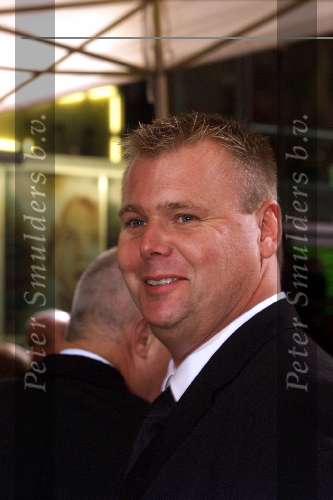 Amsterdam 1 oktober 2001
Premiere Discovery of Heaven in Pathe Arena.  
stuntman de Beukelaar