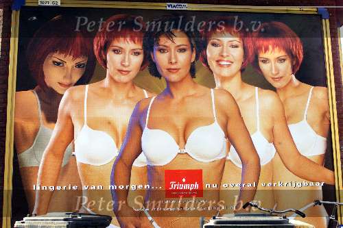 AMSTERDAM 30 oktober 2001
Bianca Big Brother met  lingerie vanTriumph reclame