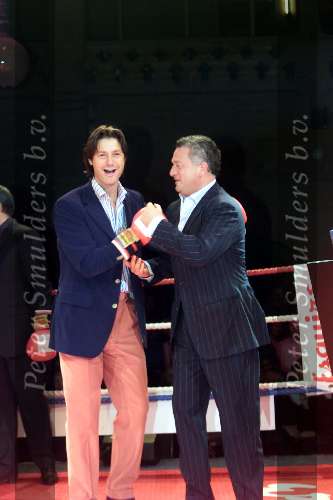 Amsterdam 1 oktober 2001
Best geklede man van Nederland
Bram Moszkowicz en Rick Engelkes