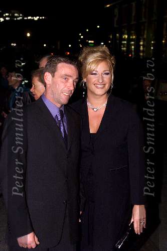 AMSTERDAM 25 OKTOBER 2001
Premiere van de musical GRACE
Christine vd Horst met vriend