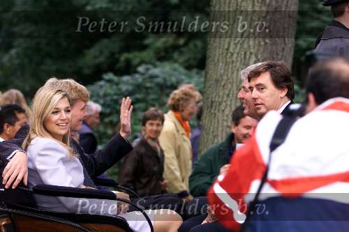 Leeuwarden 10 oktober 2001
Prins Willem Alexander en Maxima bezoeken de provincie Friesland.
ed nijpels