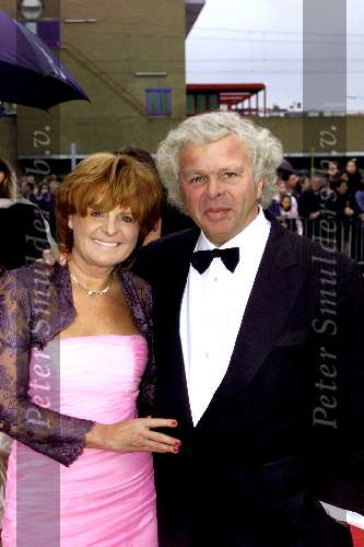 SCHEVENINGEN 21 oktober 2001
Premiere Aida in het circustheater.
Eddy de Kroes en zijn vrouw
