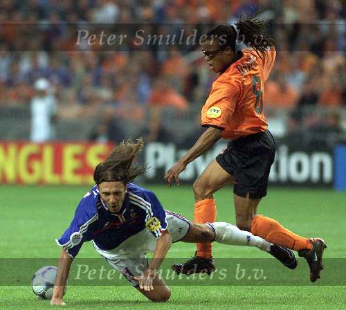 Amsterdam 21 Juni 2000
Europees Kampioenschap Voetbal 2000
Nederland-Frankrijk
Edgar Davids  Christophe Dugarry