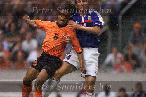 Amsterdam 21 Juni 2000
Europees Kampioenschap Voetbal 2000
Nederland-Frankrijk
Edgar Davids  Johan Micoud