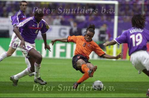 Amsterdam 21 Juni 2000
Europees Kampioenschap Voetbal 2000
Nederland-Frankrijk
Edgar Davids  Patrick Vieira (4)