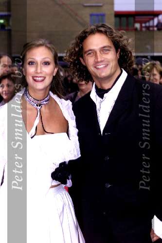 SCHEVENINGEN 21 oktober 2001
Premiere Aida in het circustheater.
Fabienne de Vries met vriend