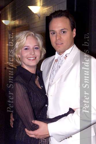 Rotterdam 18 oktober 2001
Frans Bauer in AHOY.
Frans met zijn vriendin Mariska Bauer