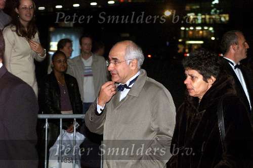 AMSTERDAM 25 OKTOBER 2001
Premiere van de musical GRACE
Frits Spits met vrouw