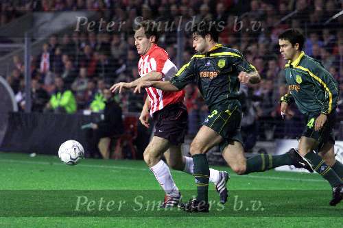 Eindhoven 23 oktober 2001
PSV-Nantes 0-0
Gakhoklidze