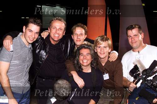 AMSTERDAM 1 OKTOBER 2001
Premiere Discovery of heaven in de pathe Arena
Gordon met zijn crew