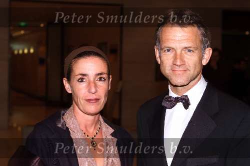 AMSTERDAM 29 OKTOBER 2001
 Parel v Nederland gala
Jaap Jongbloed met vrouw