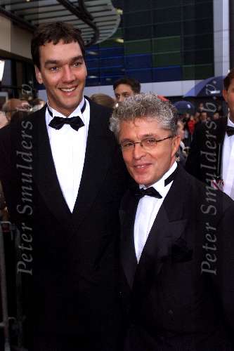 Scheveningen 21 oktober 2001
Premiere Aida.
Jacques d Ancona met vriend