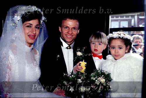 Jan Lammers met vrouw