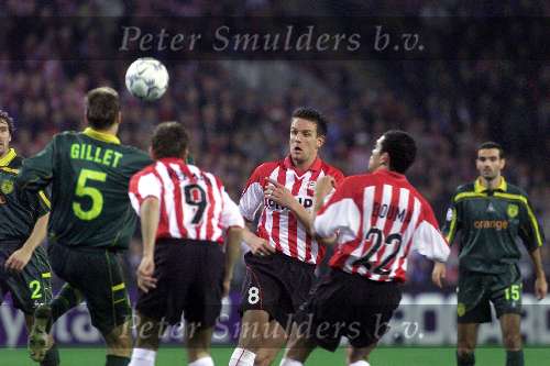 Eindhoven 23 oktober 2001
PSV-Nantes 0-0
Jan vennegoor of Hesselink