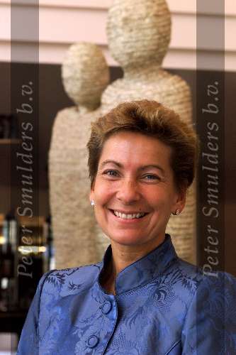 Scheveningen 14Oktober 2001
Janine v d Ende en de expositie over Egypte in het circus theater