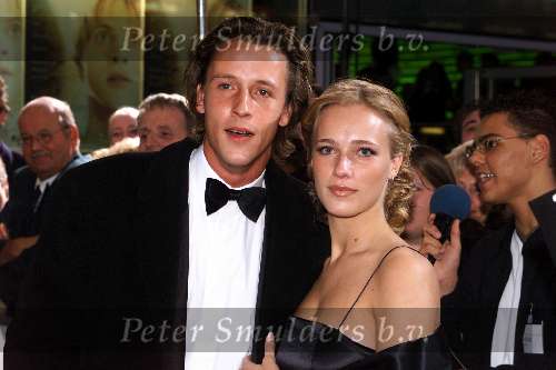 Amsterdam 1 oktober 2001
Premiere Discovery of Heaven in Pathe Arena.  
Daan Schuurmans en Jennifer Hofman