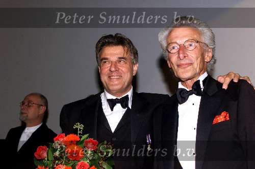 Amsterdam 1 Oktober 2001
Premiere Discovery of heaven in de pathe Arena
Jeroen Krabbe met Harry Mulisch