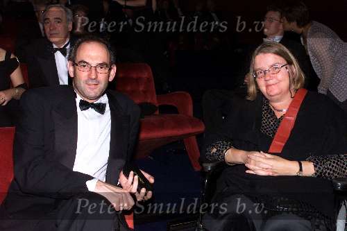 Amsterdam 25 oktober 2001
Premiere vabn de musical GRACE.
Job Cohen met zijn vrouw