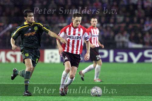 Eindhoven 23 oktober 2001
PSV-Nantes 0-0
Johann Vogel