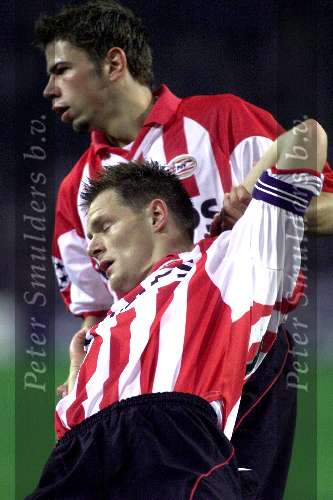 Eindhoven 23 oktober 2001
PSV-Nantes 0-0
Johann Vogel
Blessure