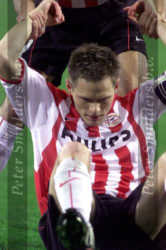 Eindhoven 23 oktober 2001
PSV-Nantes 0-0
Johann Vogel
