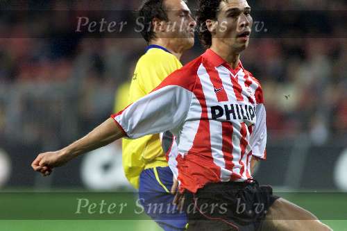 Eindhoven 27 oktober 2001
PSV-RKC 2-0
John de Jong