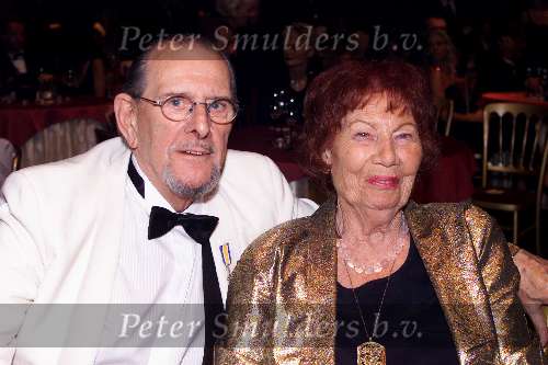 Amsterdam 12 Oktober 2001
Uitreiking van de Televizierring in de Heineken Music Hall. 
Joop Doderer en Riek Schagen