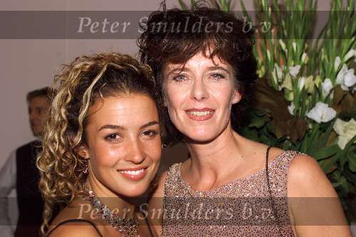 Scheveningen 21 Oktober 2001 Premiere Aida in het circustheater
Katja Schuurman en Jet vd Meij