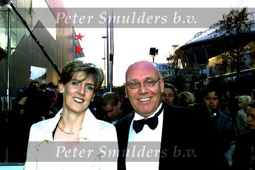 Kees Jansma met vrouw