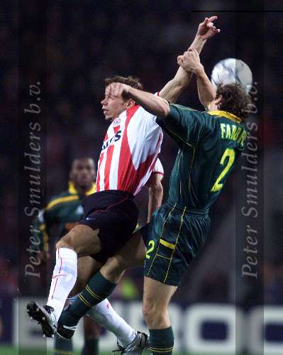Eindhoven, 24 oktober 2001
5e wedstrijd van PSV in de championsleague tussen PSV-FC Nantes, eindstand 0-0
Kezman