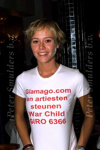 Amsterdam 11 Oktober 2001
Diner voor War Child in restaurant de Ondeugd.
Liesbeth Kamerling