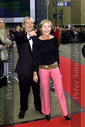 Scheveningen21 oktober 2001 
Antonie Kamerling en Liesbeth Kamerling