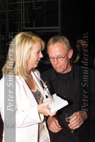 Amsterdam 12 Oktober 2001
Uitreiking van de Televizierring in de Heineken Music Hall.
Linda de Mol en Jack Spijkerman