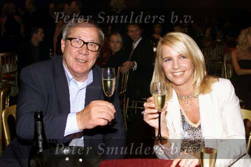 Amsterdam 12 Oktober 2001
Uitreiking van de Televizierring in de Heineken Music Hall.
Linda de Mol en Piet Romer
