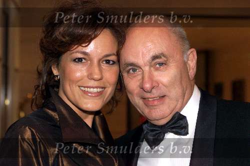 Amsterdam 29 Oktober 2001
 Parel v Nederland gala
Michael v Praag met vrouw