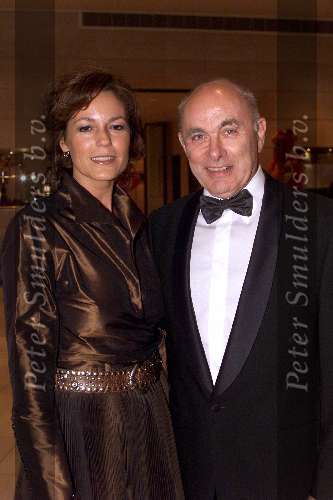 Amsterdam 29 Oktober 2001
 Parel v Nederland gala
Michael v Praag met vrouw