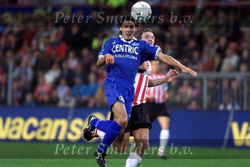 Eindhoven 20 oktober 2001
PSV-de Graafschap
Milan Berk Beelenkamp en Arnold Bruggink