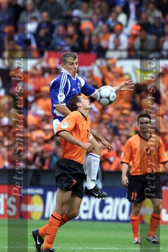 Rotterdam, 25 juni 2000   Euro 2000
Europees Kampioenschap voetbal 2000
Nederland-Yougoslavie
Phillip cocu