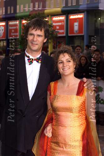 Amsterdam 1 oktober 2001
Premiere Discovery of Heaven in Pathe Arena.  
Rick v d Ploeg met vrouw