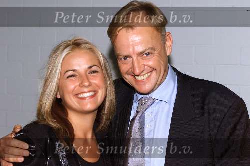 Rotterdam 18 oktober 2001
Riny Schreyenberg met vriendin